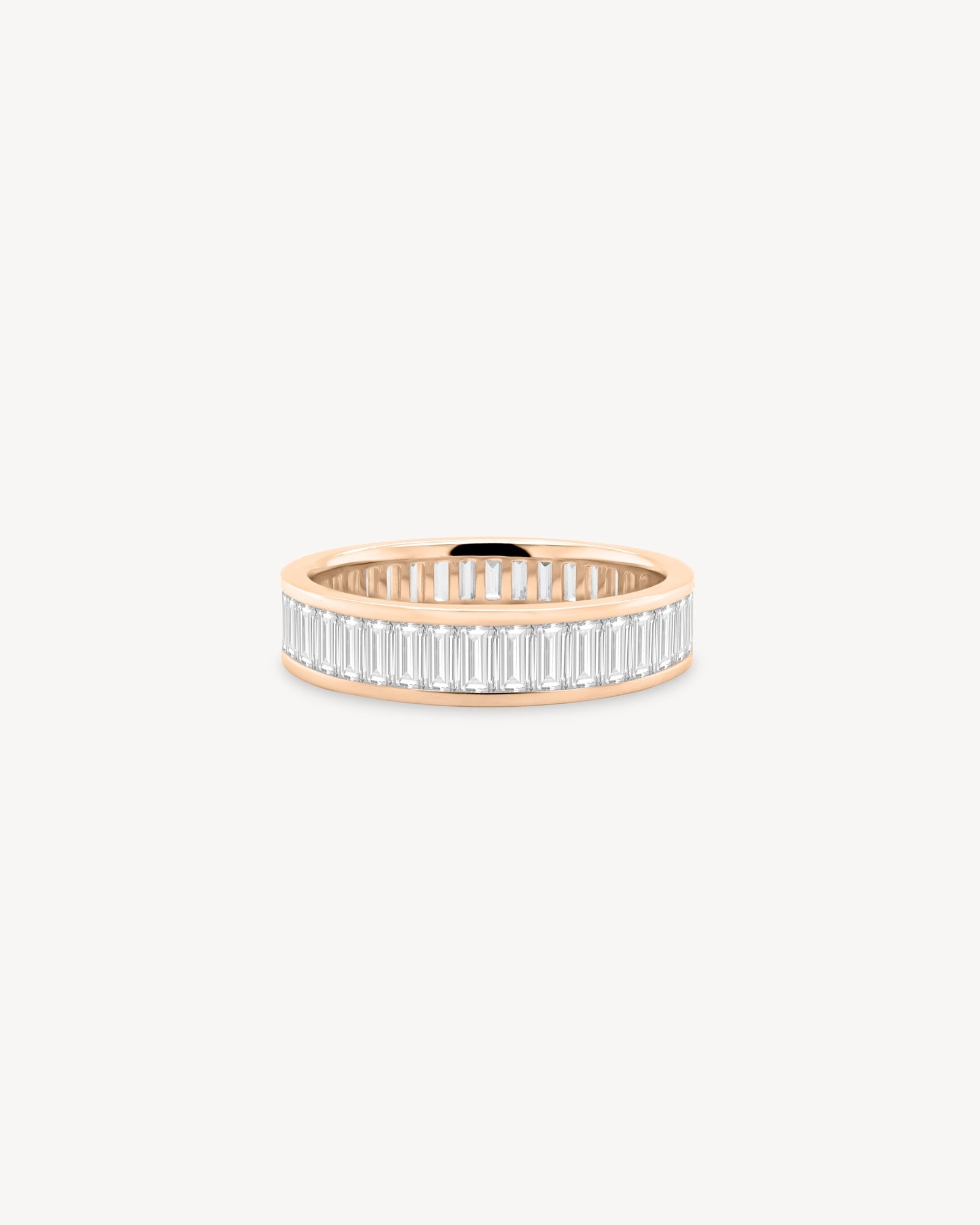 0.37 CT Round Full Eternity Lab Grown Diamond Wedding Band