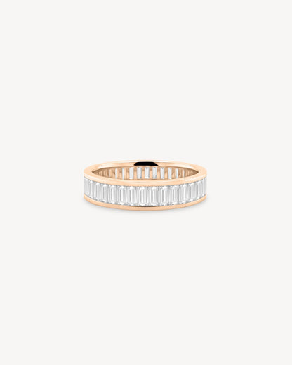 0.37 CT Round Full Eternity Lab Grown Diamond Wedding Band