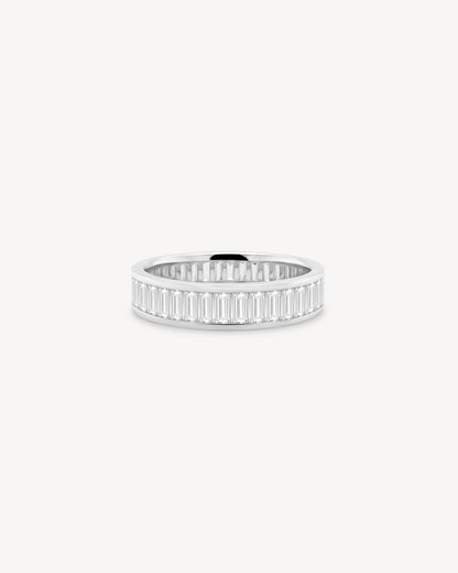 0.37 CT Round Full Eternity Lab Grown Diamond Wedding Band