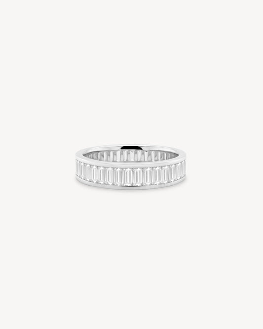 0.37 CT Round Full Eternity Lab Grown Diamond Wedding Band