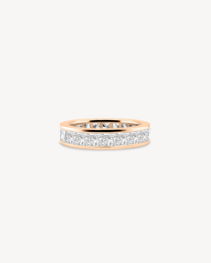 0.37 CT Round Full Eternity Lab Grown Diamond Wedding Band