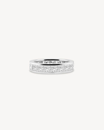 0.37 CT Round Full Eternity Lab Grown Diamond Wedding Band