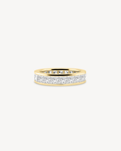 0.37 CT Round Full Eternity Lab Grown Diamond Wedding Band