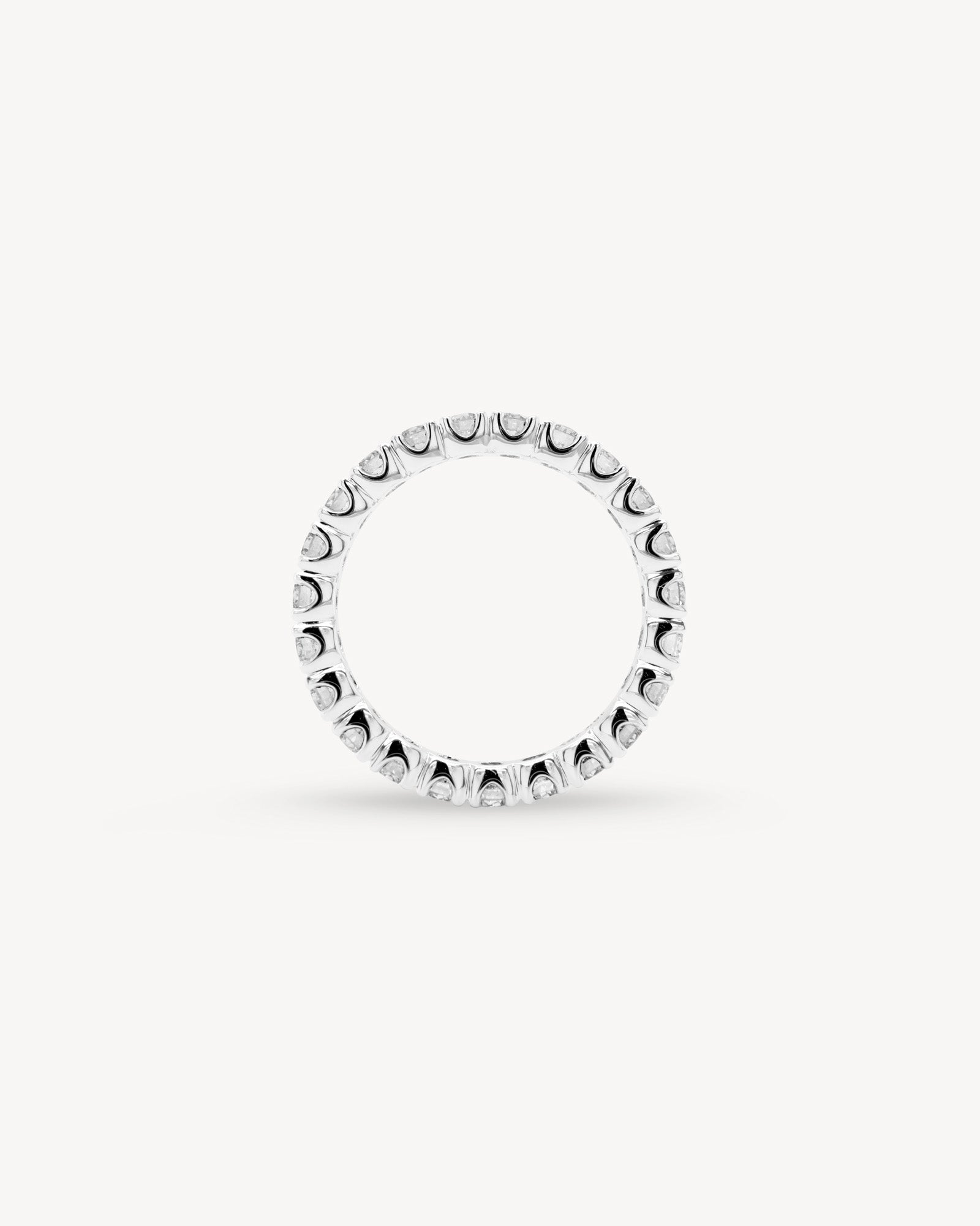 0.37 CT Round Full Eternity Lab Grown Diamond Wedding Band