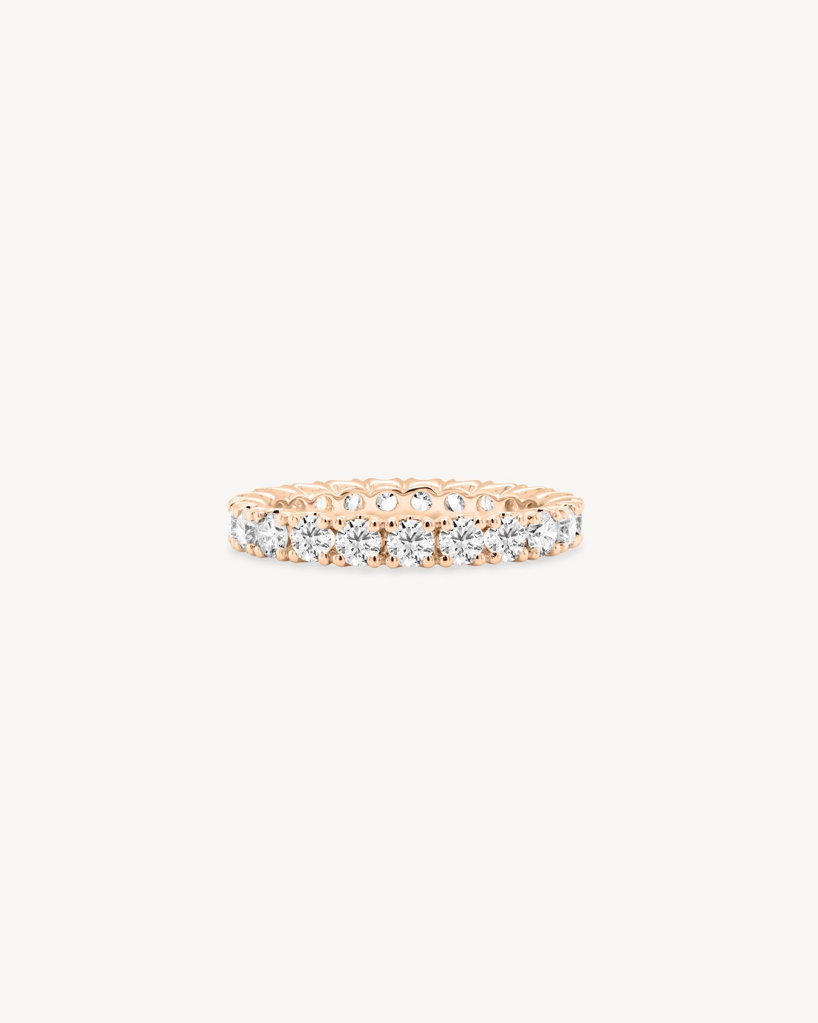 0.37 CT Round Full Eternity Lab Grown Diamond Wedding Band