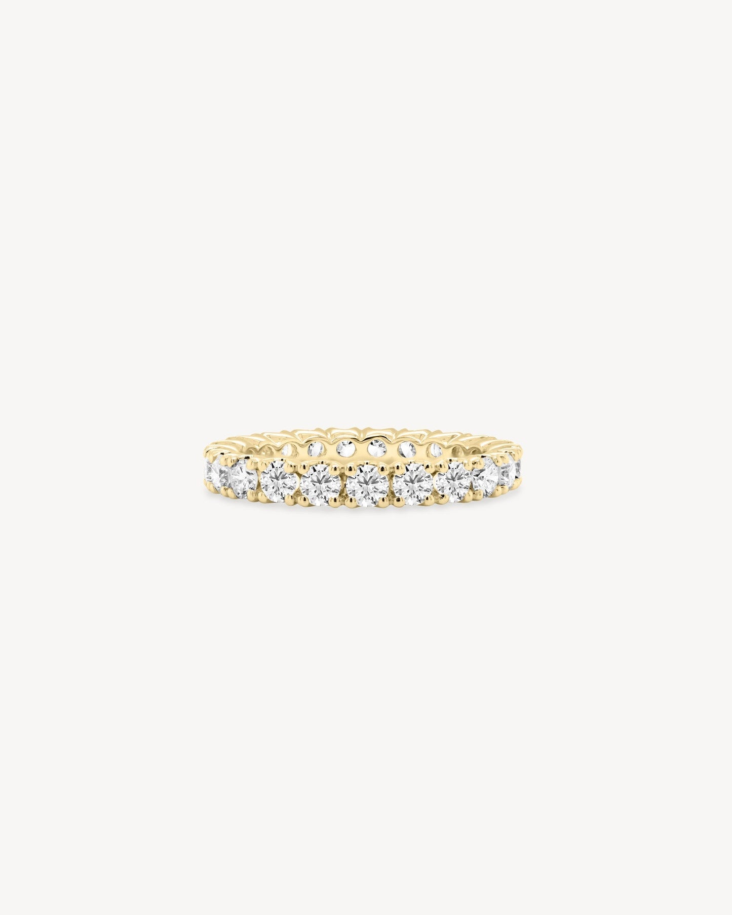 0.37 CT Round Full Eternity Lab Grown Diamond Wedding Band