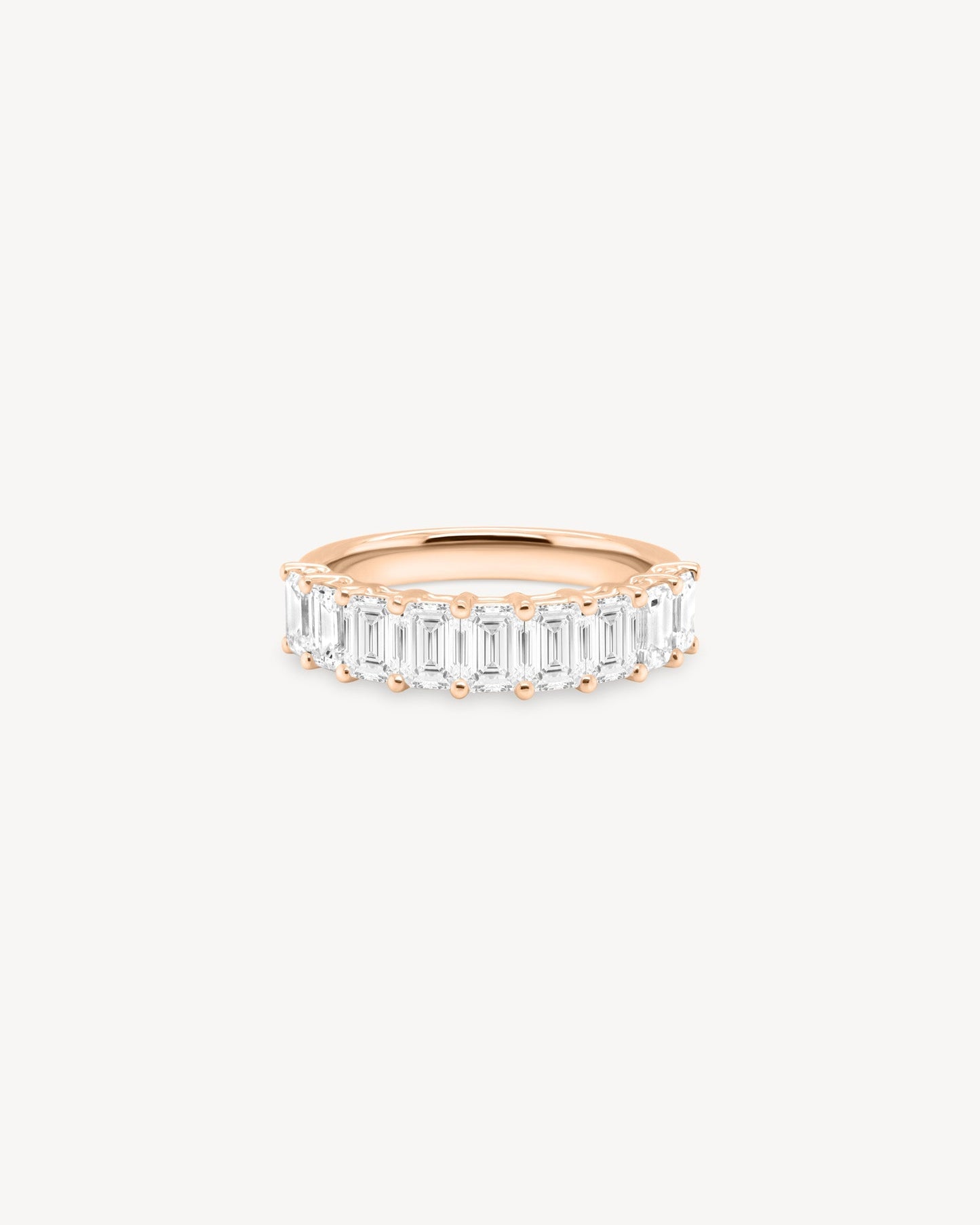0.37 CT Round Full Eternity Lab Grown Diamond Wedding Band