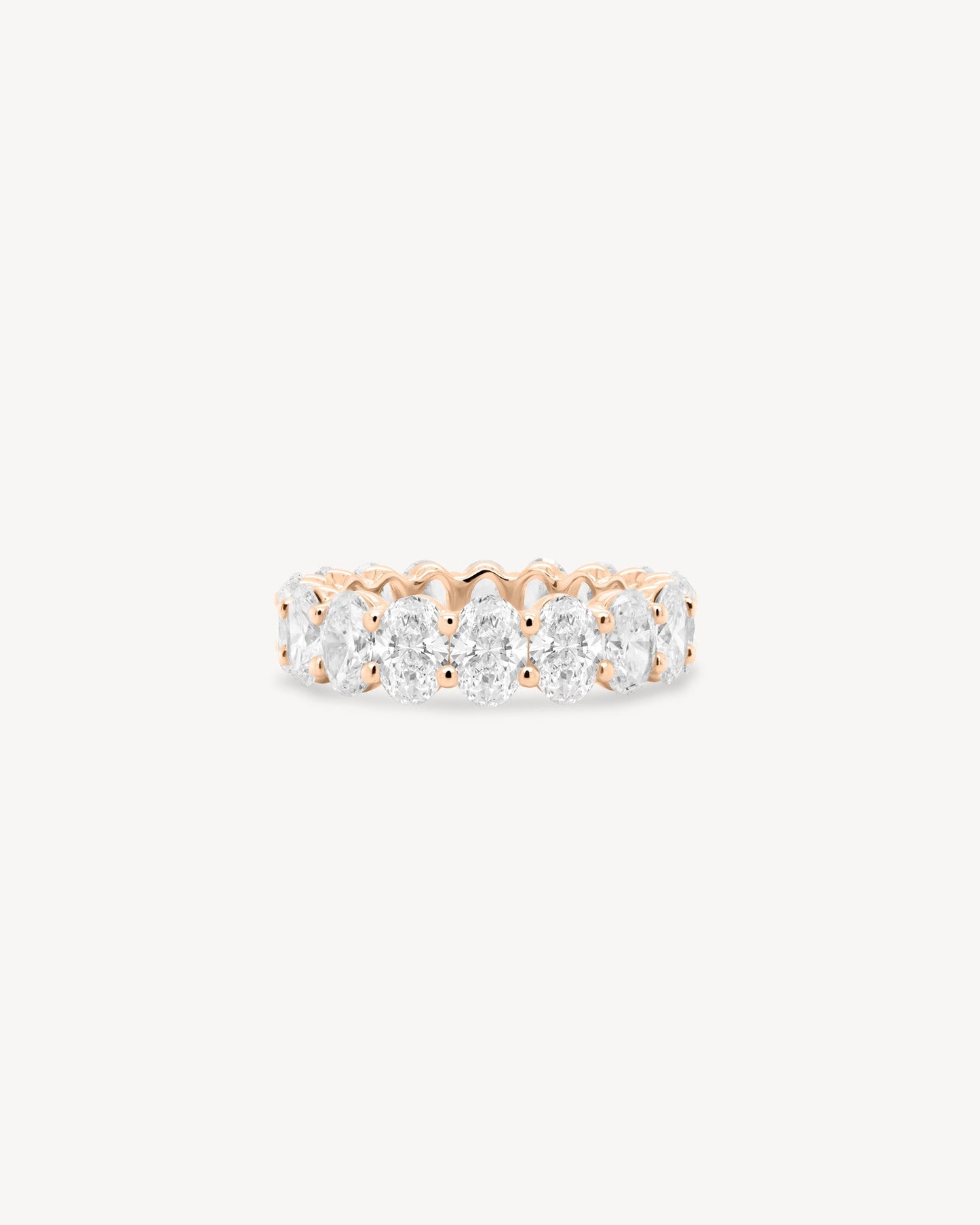 0.37 CT Round Full Eternity Lab Grown Diamond Wedding Band