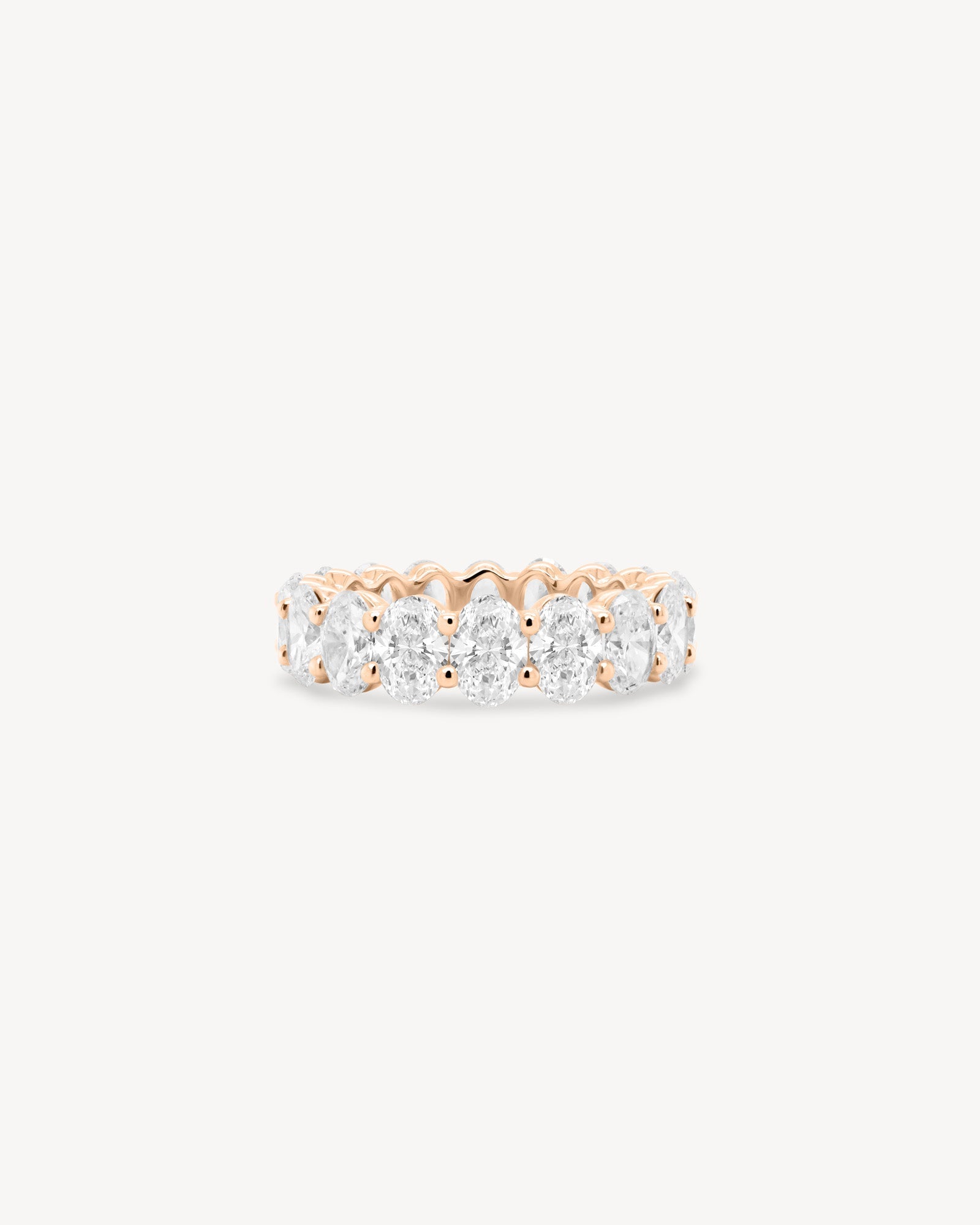 0.37 CT Round Full Eternity Lab Grown Diamond Wedding Band