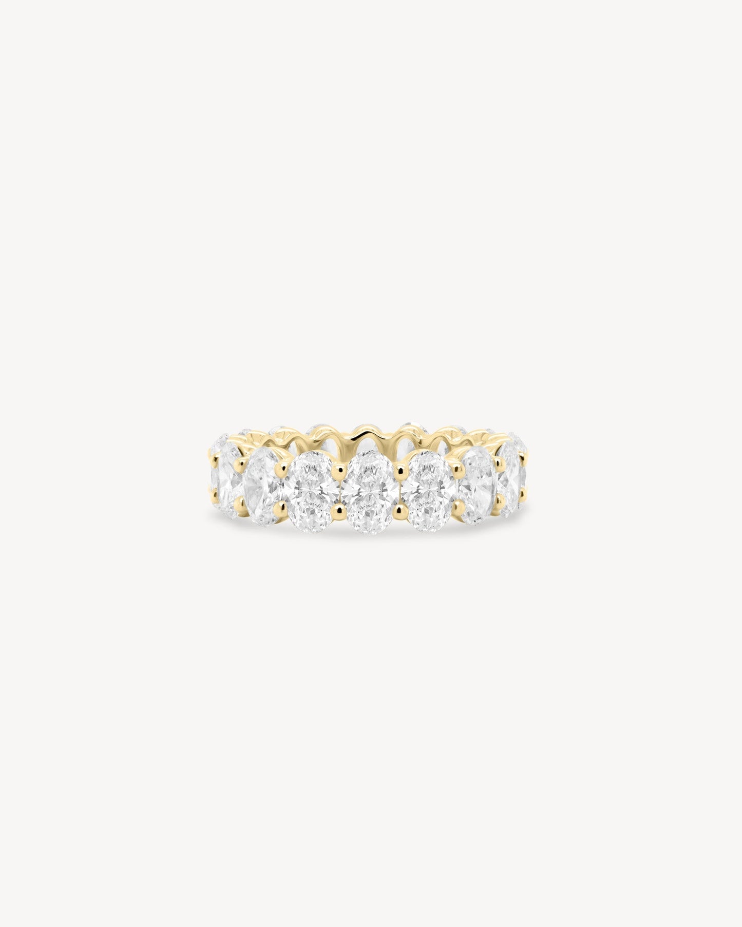 0.37 CT Round Full Eternity Lab Grown Diamond Wedding Band