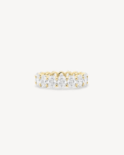 0.37 CT Round Full Eternity Lab Grown Diamond Wedding Band
