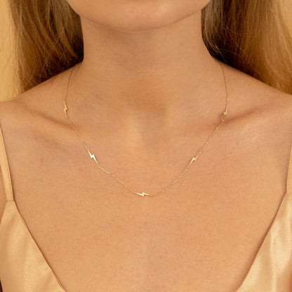 1.0 CT Round Bezel Solitaire Lab Grown Diamond Necklace
