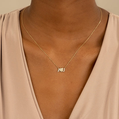 1.0 CT Round Bezel Solitaire Lab Grown Diamond Necklace
