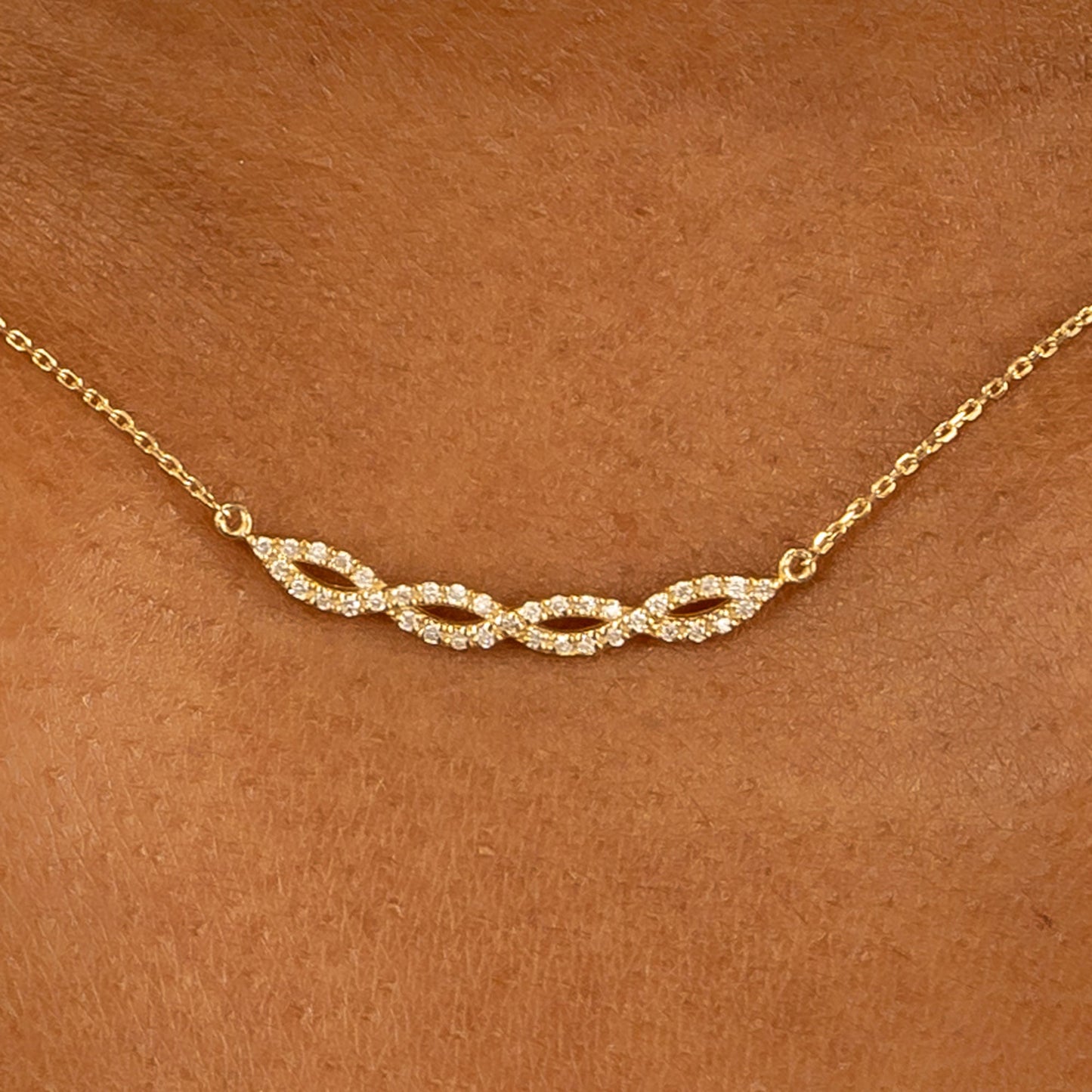 1.0 CT Round Bezel Solitaire Lab Grown Diamond Necklace