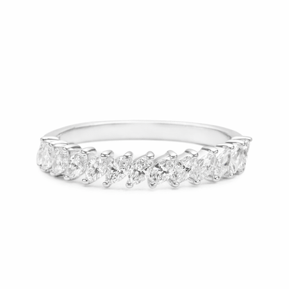 0.37 CT Round Full Eternity Lab Grown Diamond Wedding Band