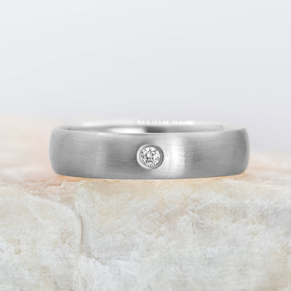 0.37 CT Round Full Eternity Lab Grown Diamond Wedding Band