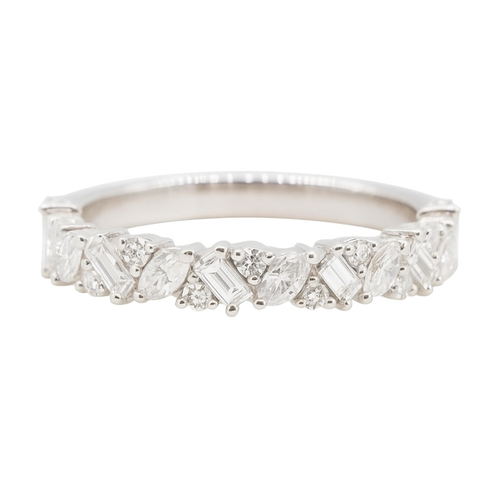 0.37 CT Round Full Eternity Lab Grown Diamond Wedding Band