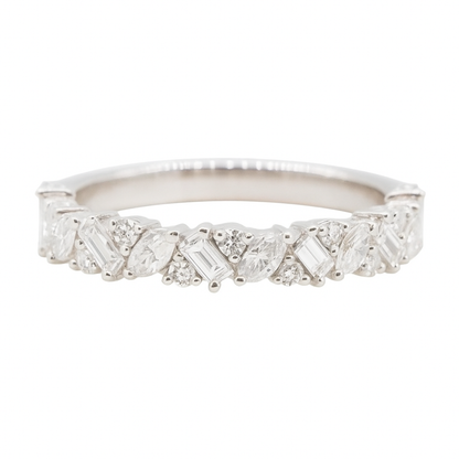 0.37 CT Round Full Eternity Lab Grown Diamond Wedding Band