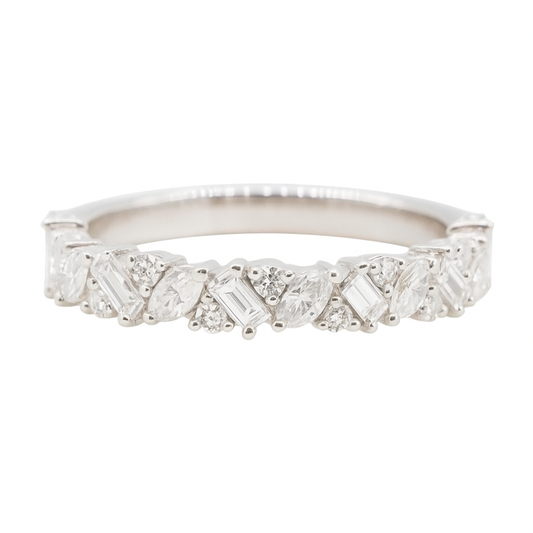 0.37 CT Round Full Eternity Lab Grown Diamond Wedding Band