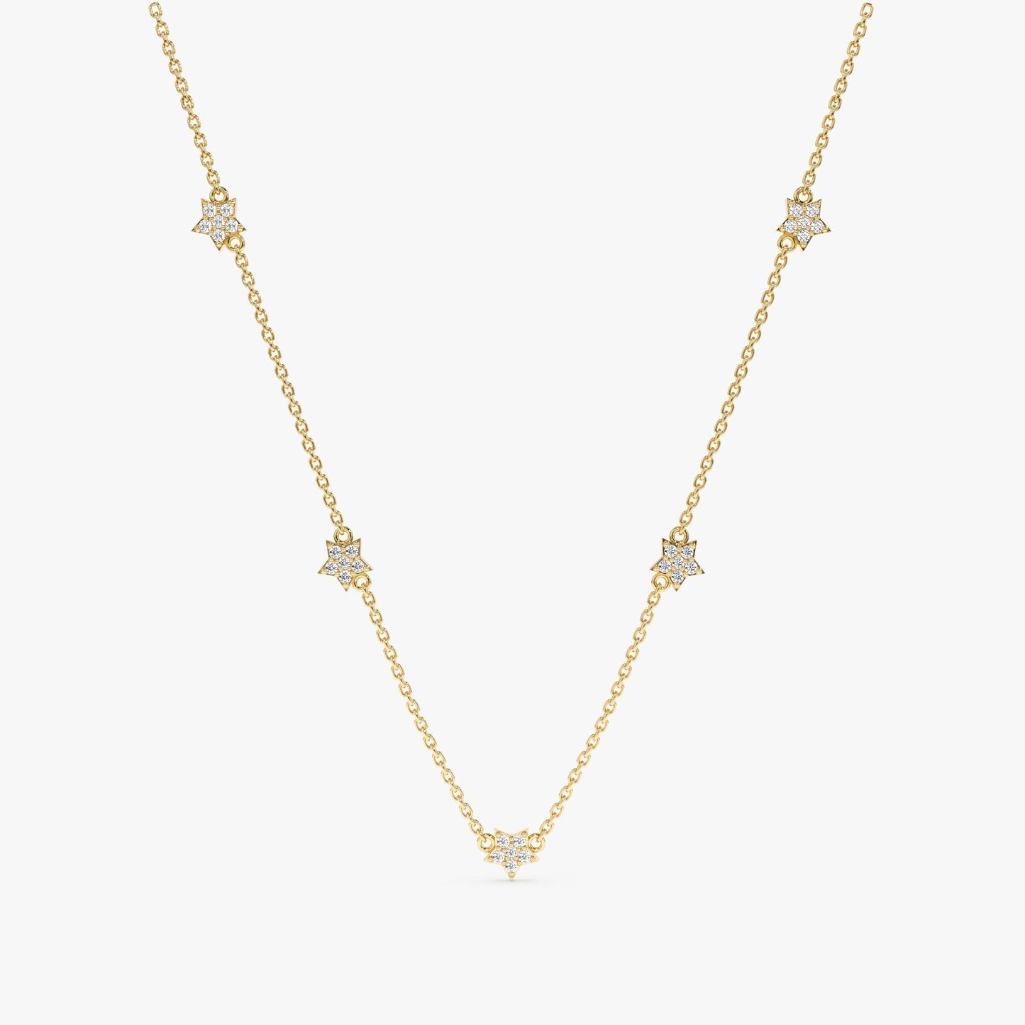 1.0 CT Round Bezel Solitaire Lab Grown Diamond Necklace