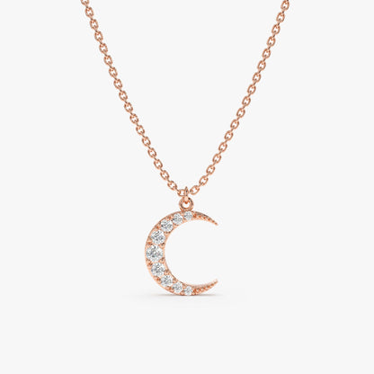 1.0 CT Round Bezel Solitaire Lab Grown Diamond Necklace