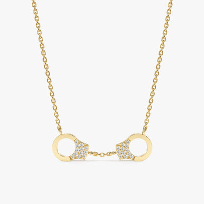 1.0 CT Round Bezel Solitaire Lab Grown Diamond Necklace