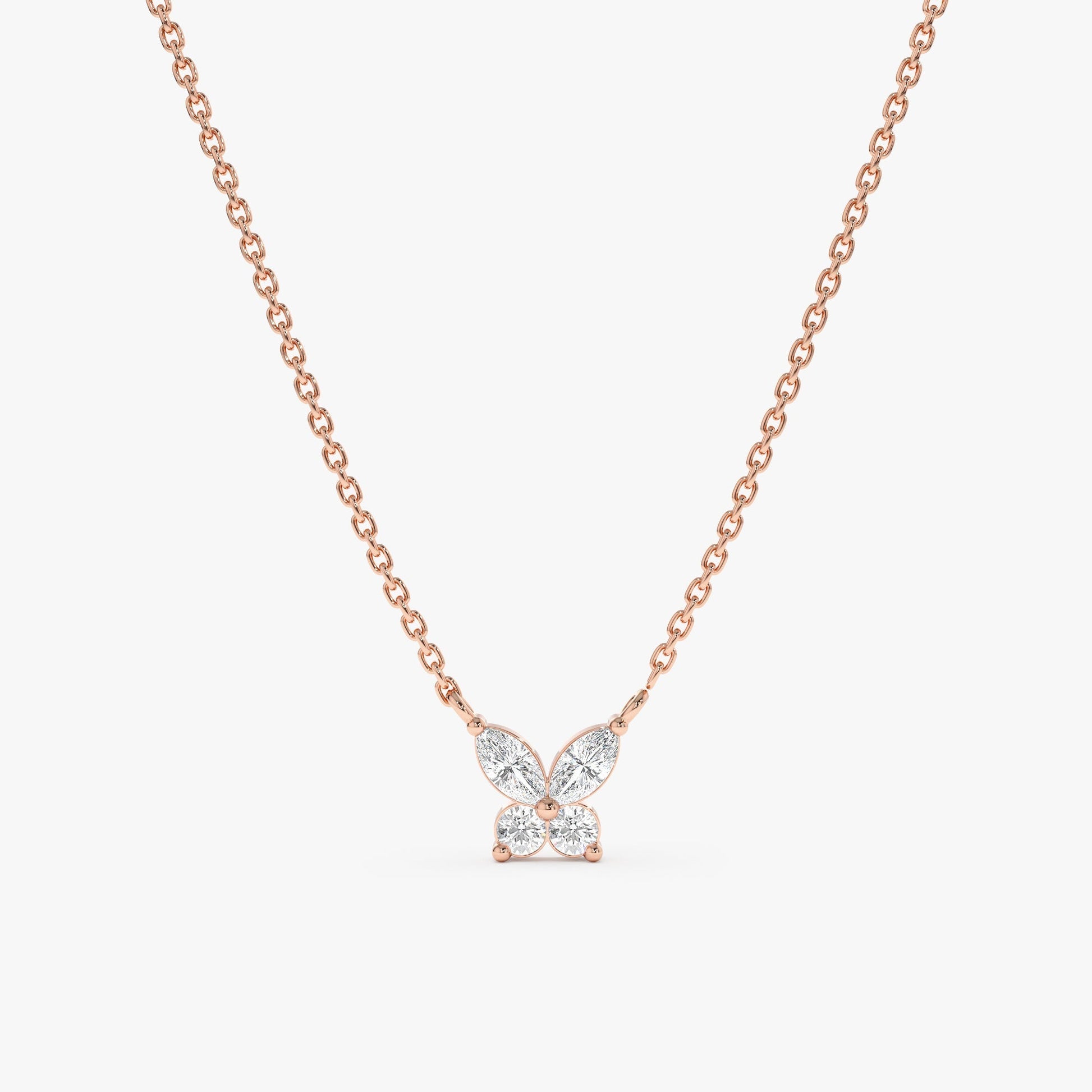 1.0 CT Round Bezel Solitaire Lab Grown Diamond Necklace