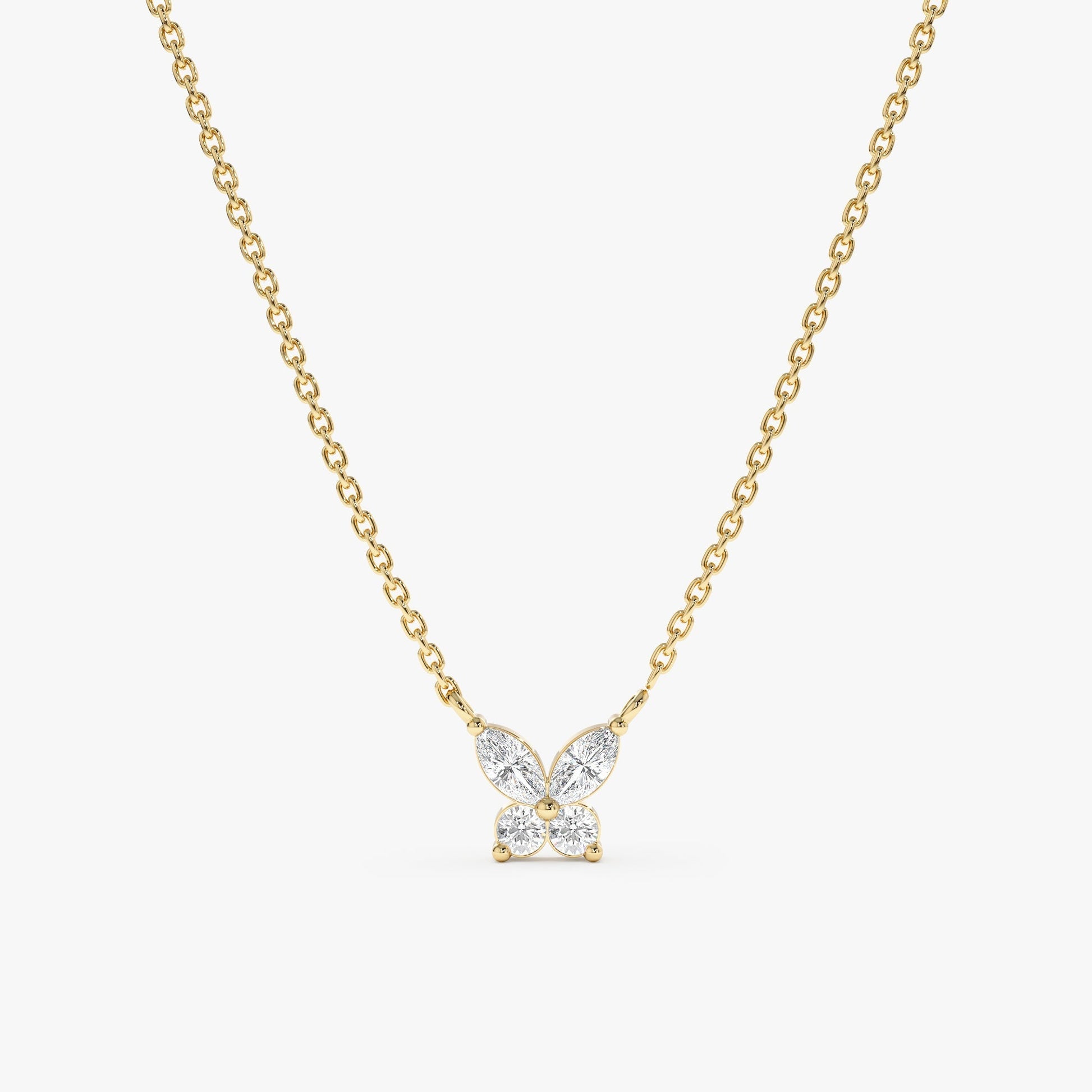 1.0 CT Round Bezel Solitaire Lab Grown Diamond Necklace