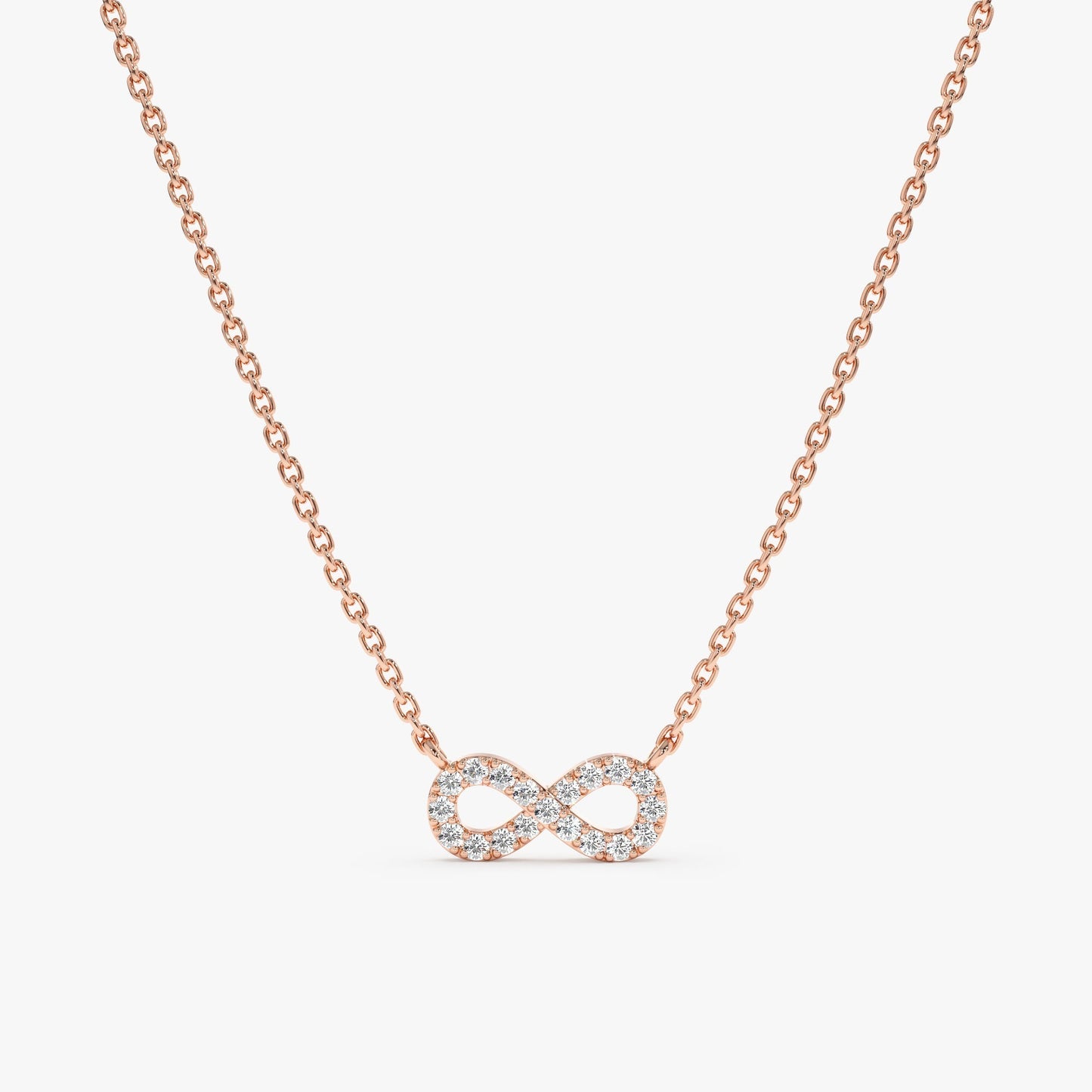 1.0 CT Round Bezel Solitaire Lab Grown Diamond Necklace