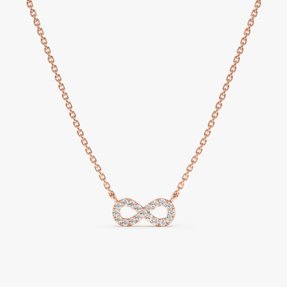 1.0 CT Round Bezel Solitaire Lab Grown Diamond Necklace