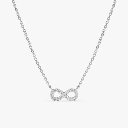 1.0 CT Round Bezel Solitaire Lab Grown Diamond Necklace