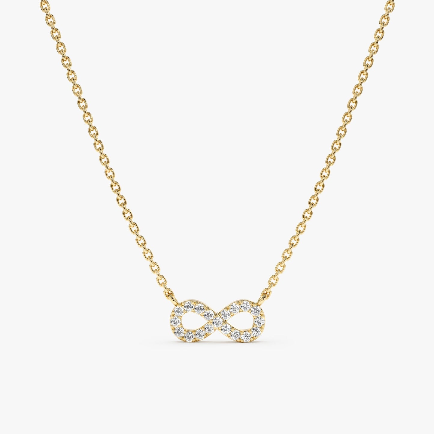 1.0 CT Round Bezel Solitaire Lab Grown Diamond Necklace