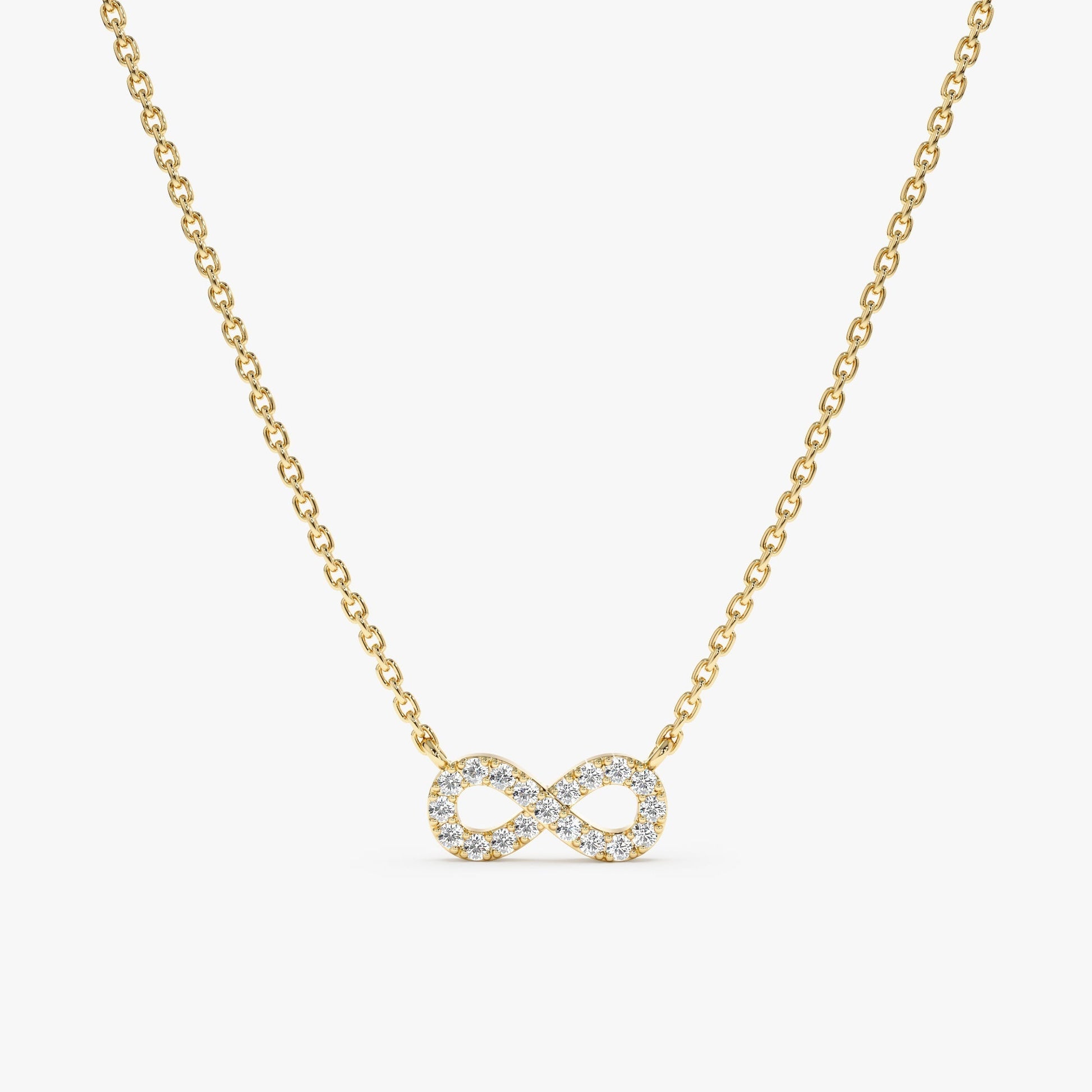 1.0 CT Round Bezel Solitaire Lab Grown Diamond Necklace