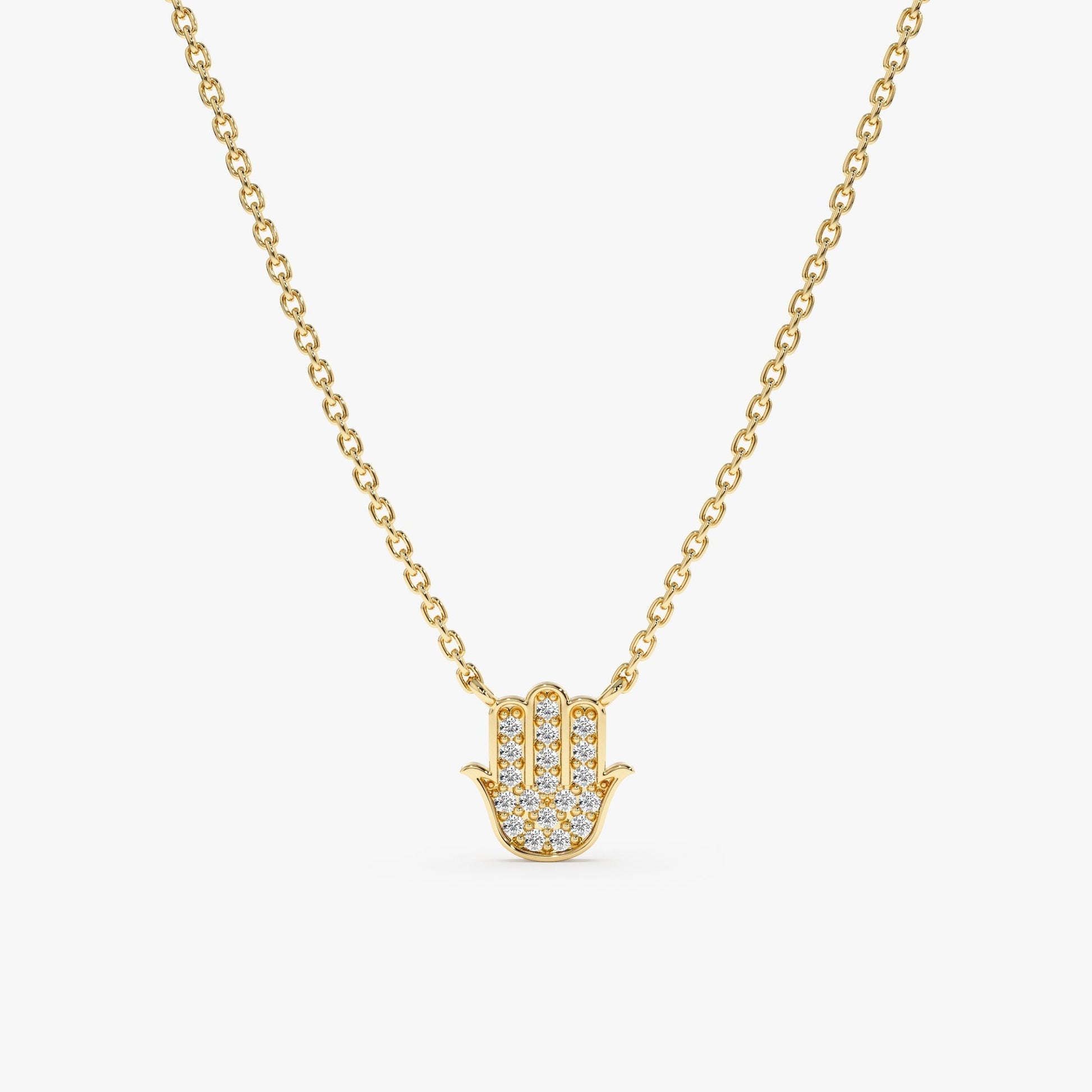 1.0 CT Round Bezel Solitaire Lab Grown Diamond Necklace