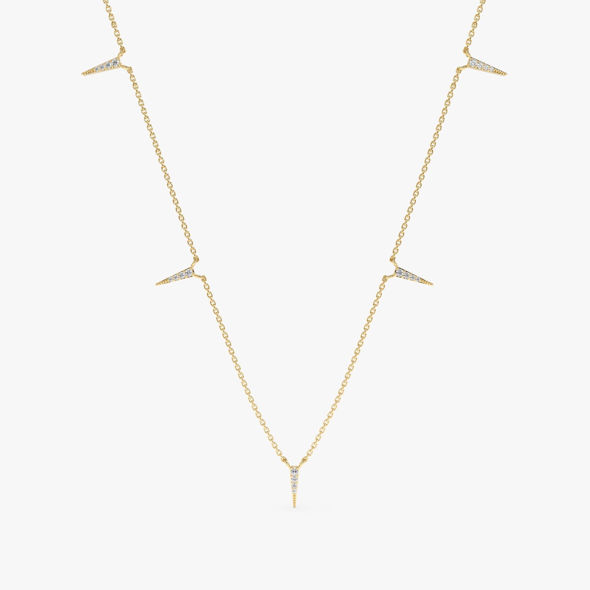 1.0 CT Round Bezel Solitaire Lab Grown Diamond Necklace