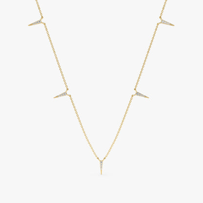 1.0 CT Round Bezel Solitaire Lab Grown Diamond Necklace