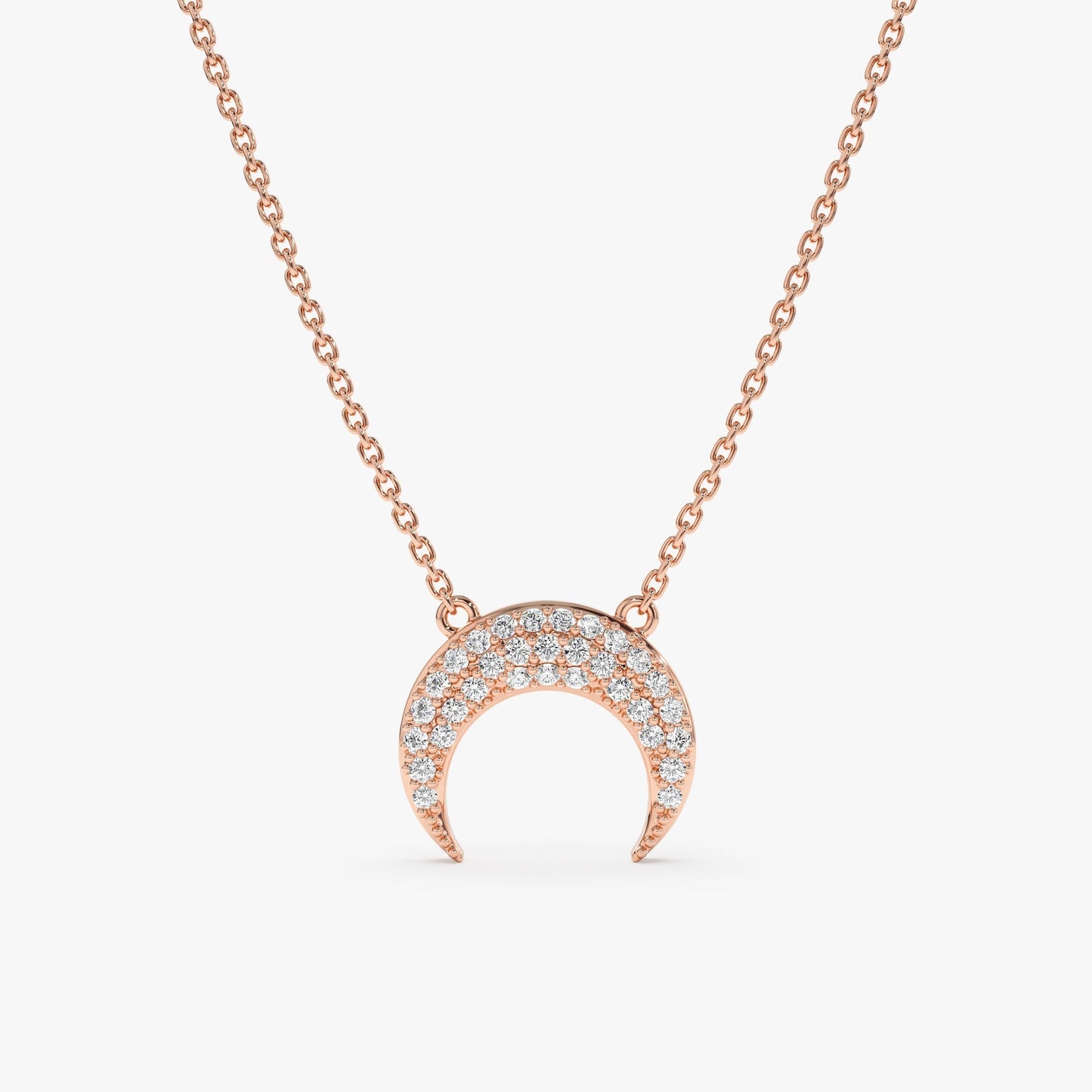 1.0 CT Round Bezel Solitaire Lab Grown Diamond Necklace