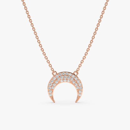 1.0 CT Round Bezel Solitaire Lab Grown Diamond Necklace