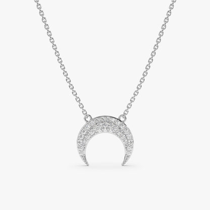 1.0 CT Round Bezel Solitaire Lab Grown Diamond Necklace