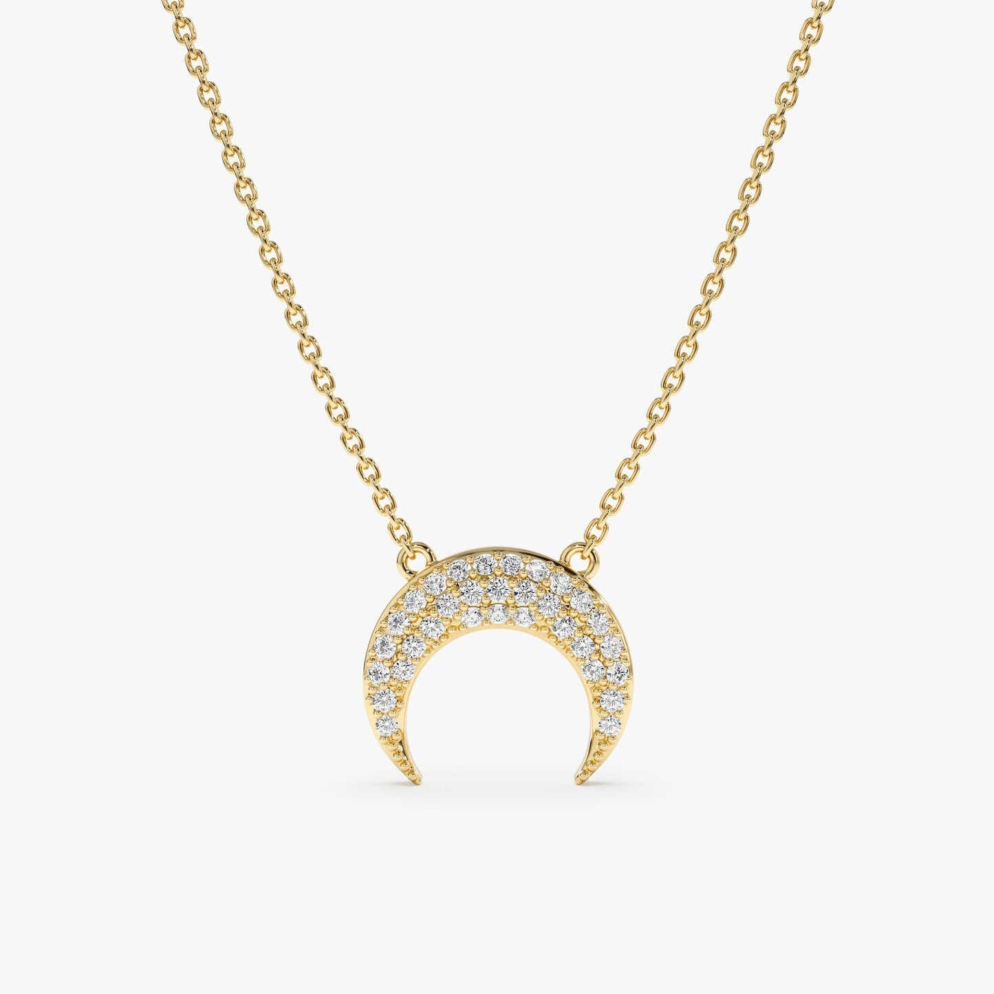 1.0 CT Round Bezel Solitaire Lab Grown Diamond Necklace