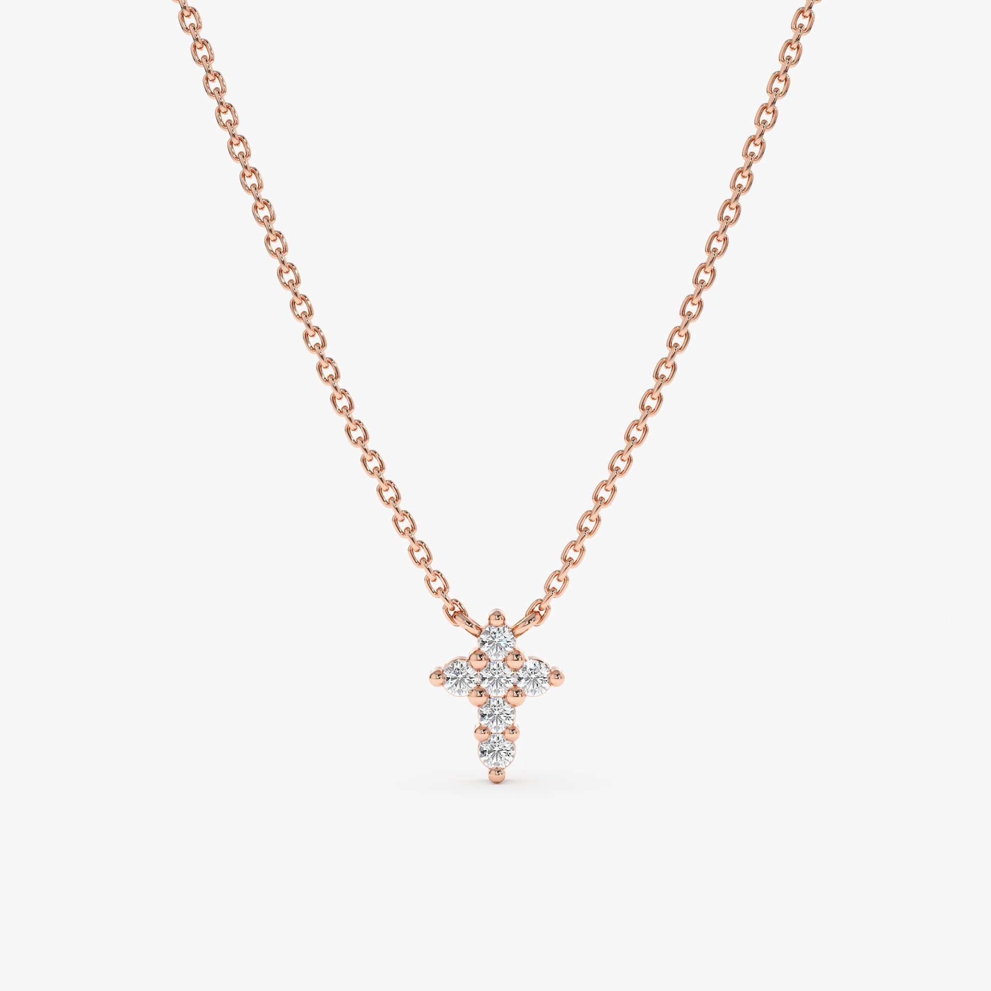 1.0 CT Round Bezel Solitaire Lab Grown Diamond Necklace