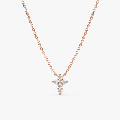 1.0 CT Round Bezel Solitaire Lab Grown Diamond Necklace