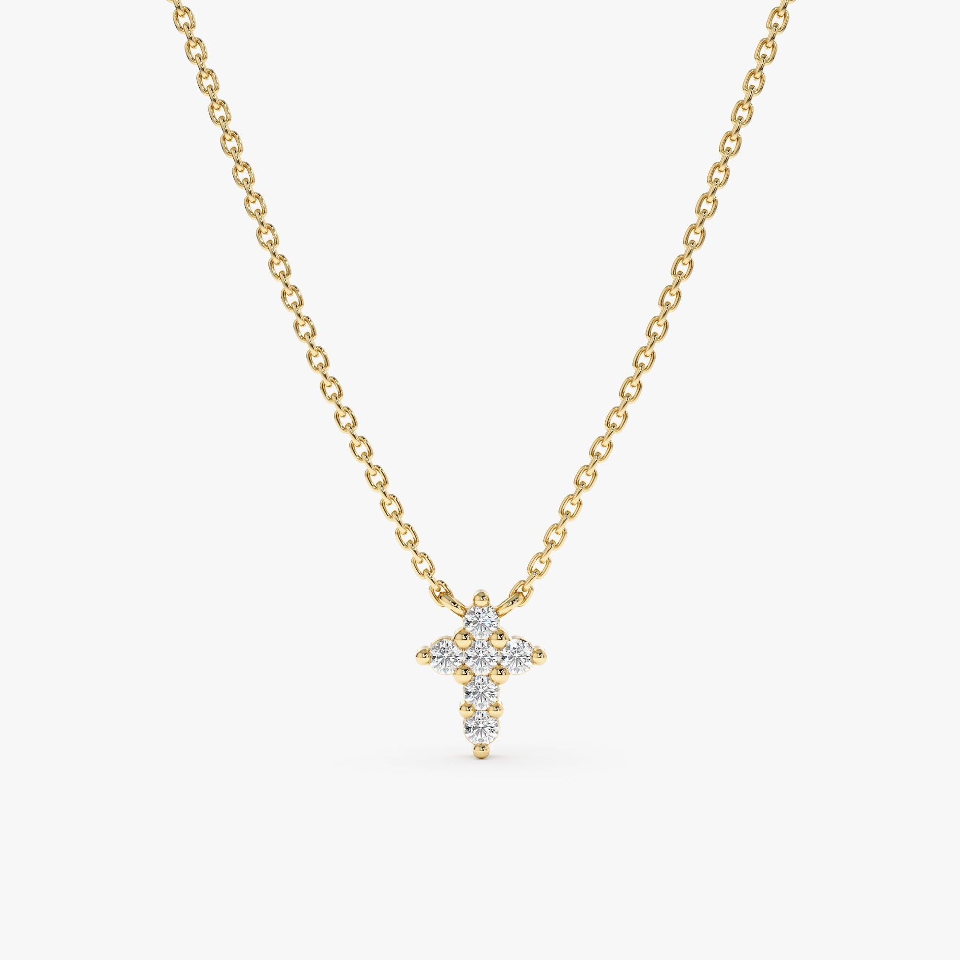 1.0 CT Round Bezel Solitaire Lab Grown Diamond Necklace