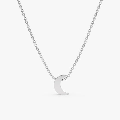 1.0 CT Round Bezel Solitaire Lab Grown Diamond Necklace