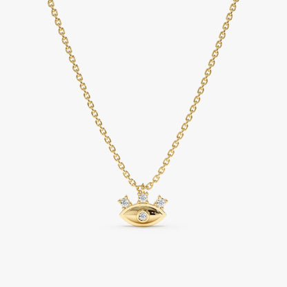 1.0 CT Round Bezel Solitaire Lab Grown Diamond Necklace