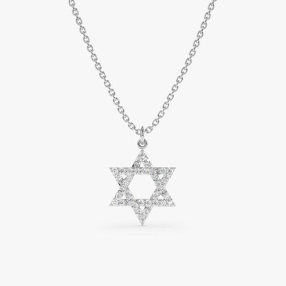 1.0 CT Round Bezel Solitaire Lab Grown Diamond Necklace