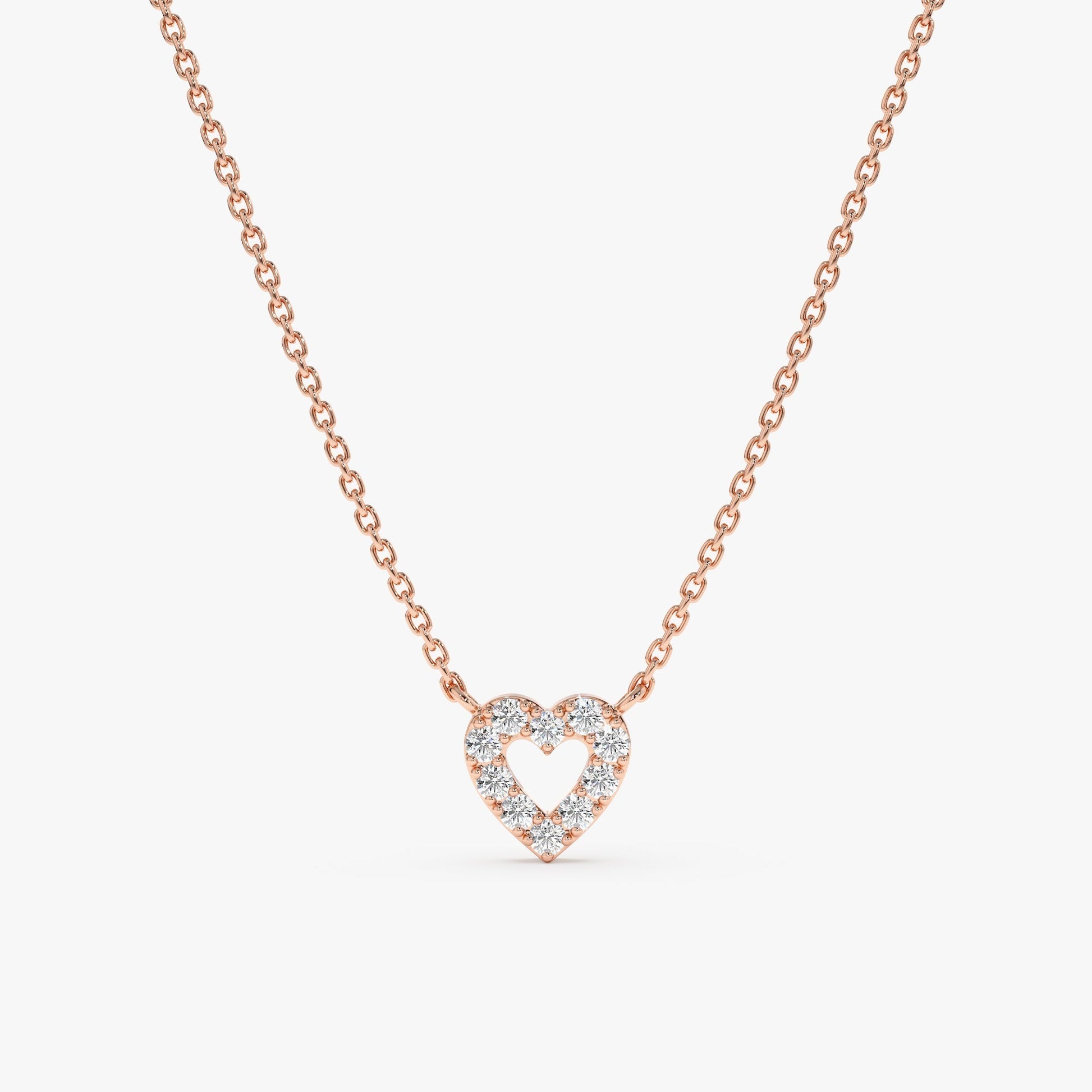 1.0 CT Round Bezel Solitaire Lab Grown Diamond Necklace