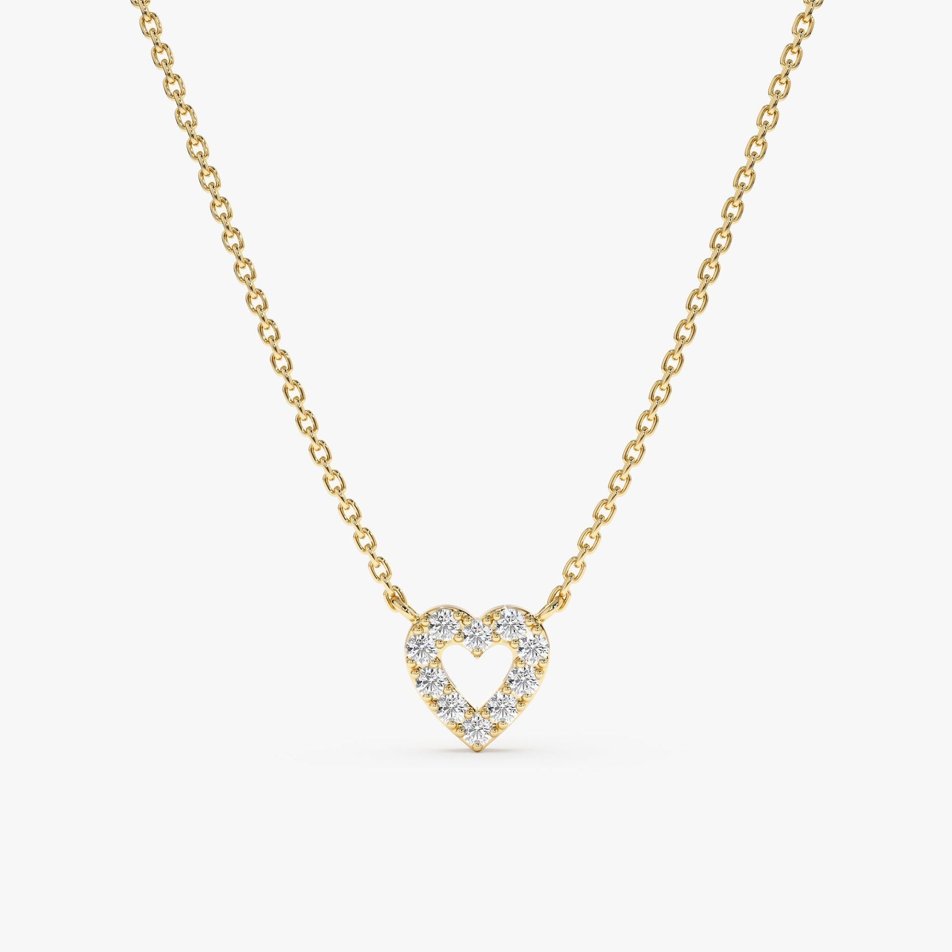 1.0 CT Round Bezel Solitaire Lab Grown Diamond Necklace