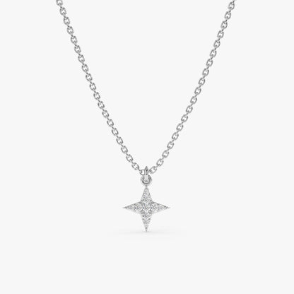 1.0 CT Round Bezel Solitaire Lab Grown Diamond Necklace