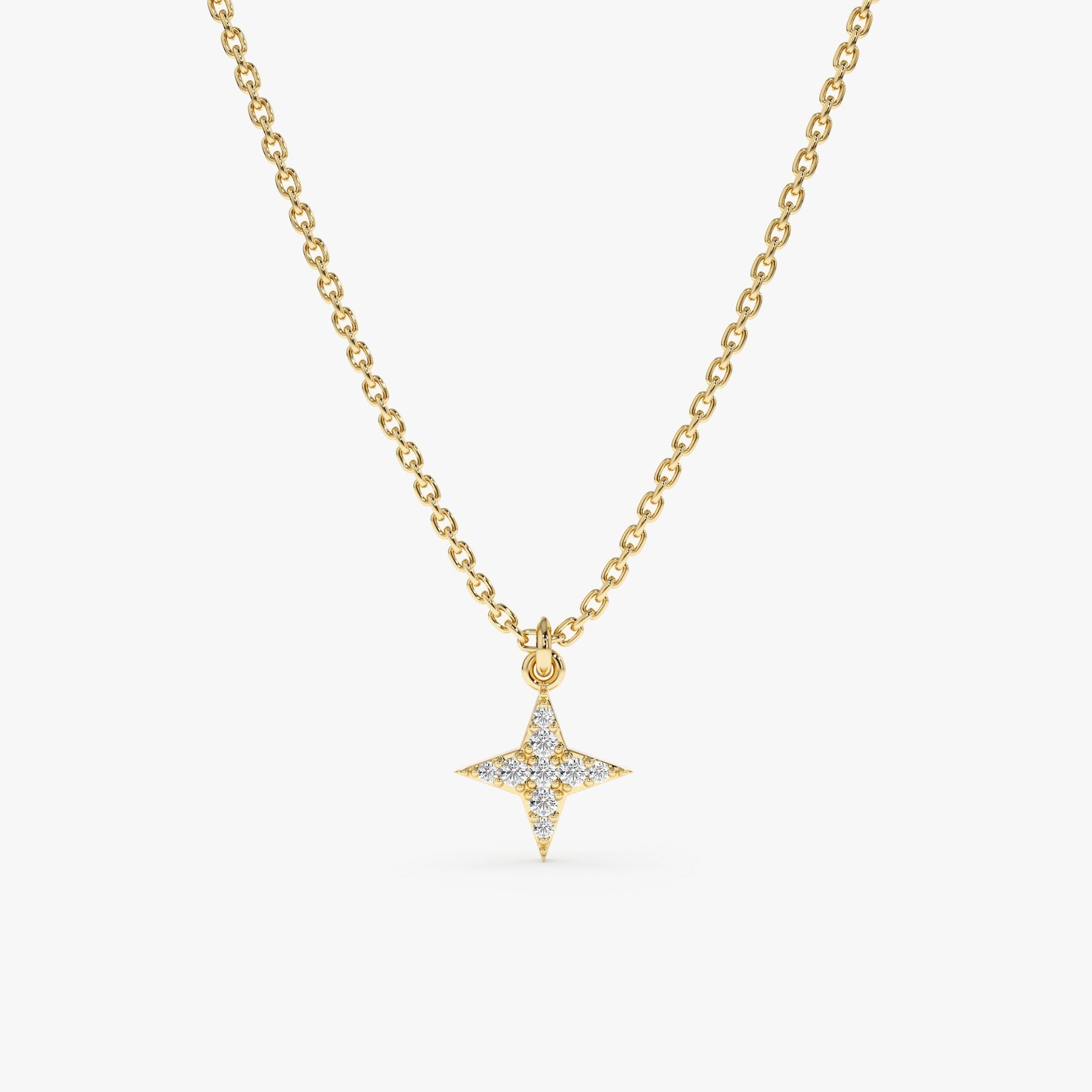 1.0 CT Round Bezel Solitaire Lab Grown Diamond Necklace